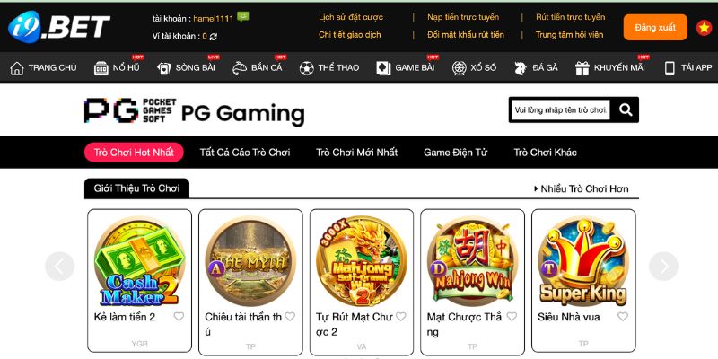 Hướng dẫn cách đặt cược nổ hũ Phúc Mãn Đường tại i9bet